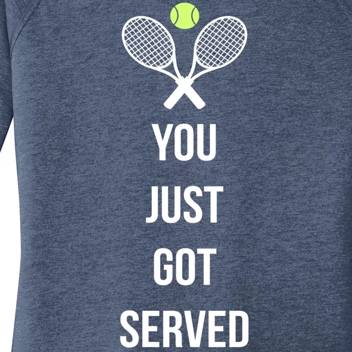 You Just Got Served Women's Perfect Tri Tunic Long Sleeve Shirt