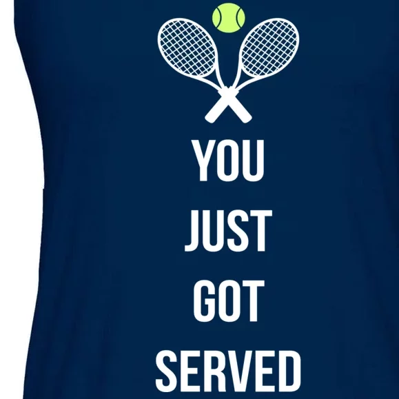 You Just Got Served Ladies Essential Flowy Tank