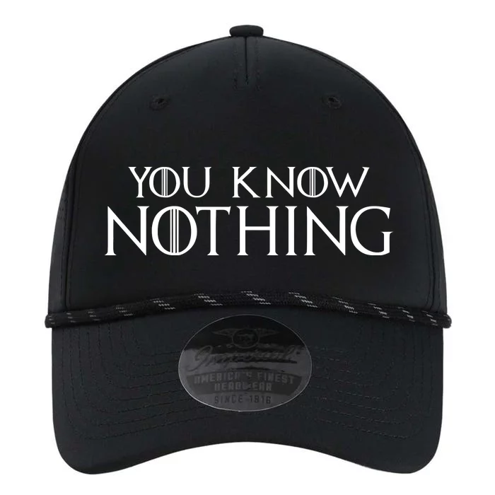 You Know Nothing Performance The Dyno Cap