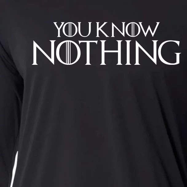 You Know Nothing GOT Cooling Performance Long Sleeve Crew