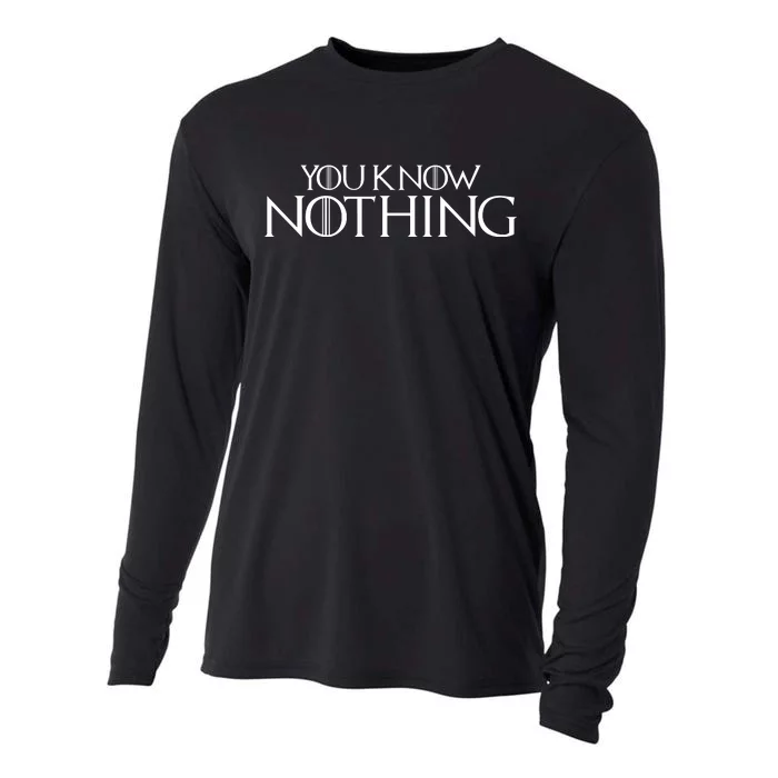 You Know Nothing GOT Cooling Performance Long Sleeve Crew