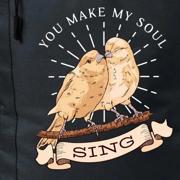 You Make My Soul Sing Bird Daily Commute Backpack