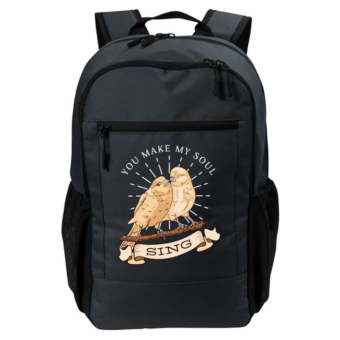 You Make My Soul Sing Bird Daily Commute Backpack