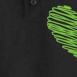 You Matter Semicolon Heart Mental Health Awareness Dry Zone Grid Performance Polo