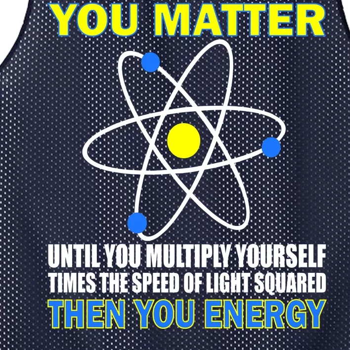 You Matter Then You Energy Mesh Reversible Basketball Jersey Tank