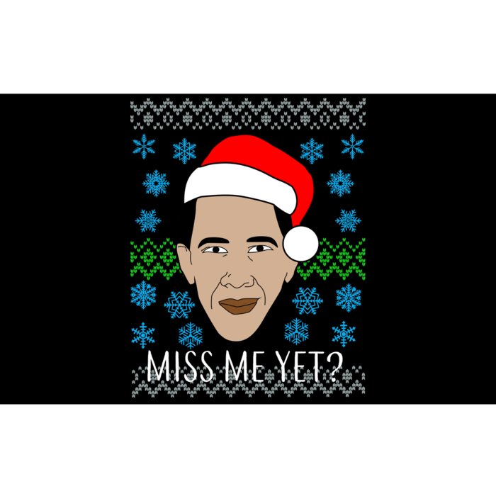 You Miss Me Yet Obama Ugly Christmas Bumper Sticker