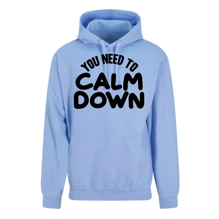 You Need To Calm Down Unisex Surf Hoodie