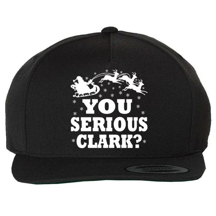 You Serious Clark? Wool Snapback Cap