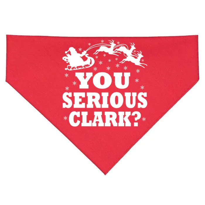 You Serious Clark? USA-Made Doggie Bandana