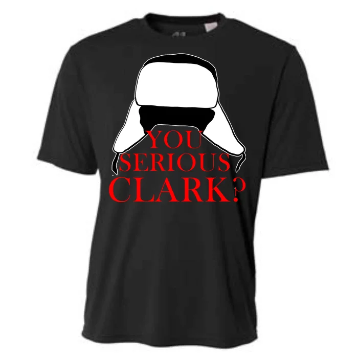 You Serious Clark? Funny Christmas Cooling Performance Crew T-Shirt