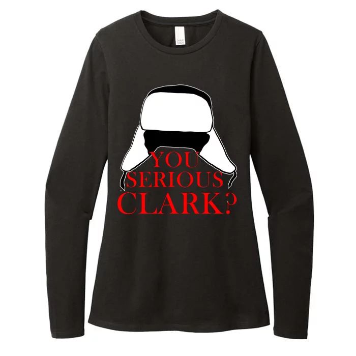 You Serious Clark? Funny Christmas Womens CVC Long Sleeve Shirt