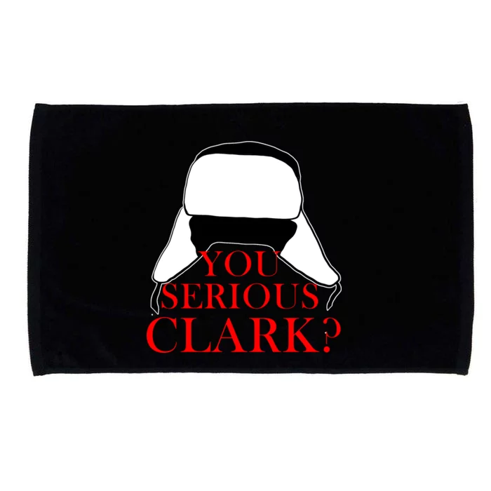 You Serious Clark? Funny Christmas Microfiber Hand Towel