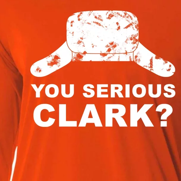 You Serious Clark Winter Hat Distress Cooling Performance Long Sleeve Crew