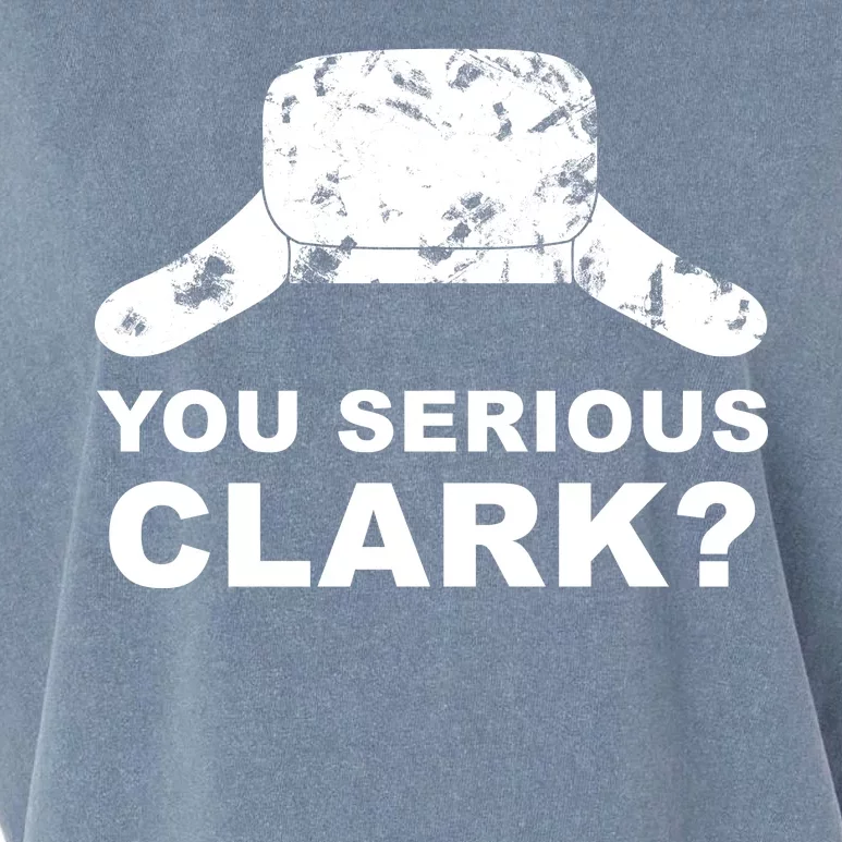 You Serious Clark Winter Hat Distress Garment-Dyed Women's Muscle Tee