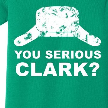 You Serious Clark Winter Hat Distress Baby Bodysuit