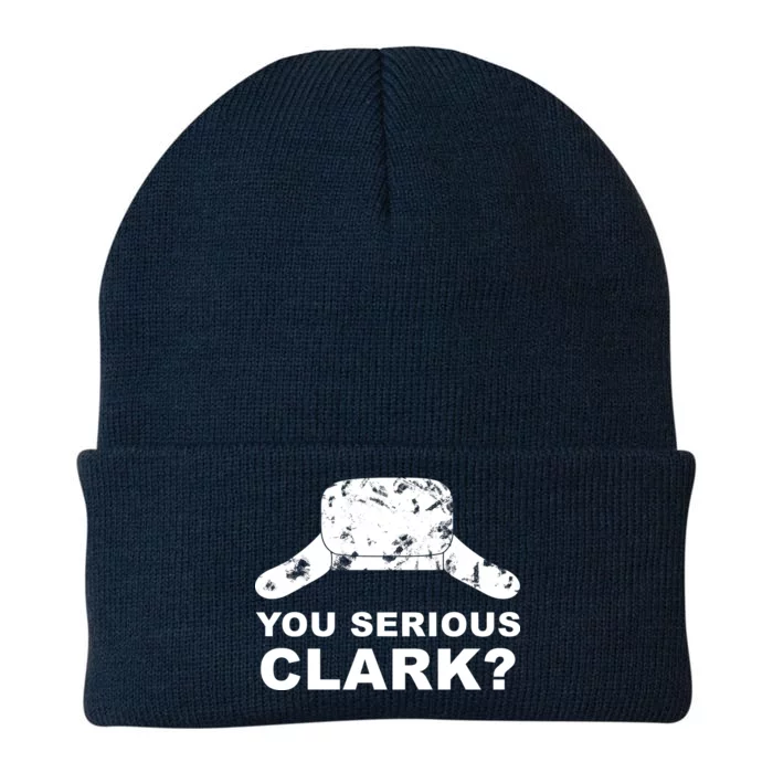 You Serious Clark Winter Hat Distress Knit Cap Winter Beanie