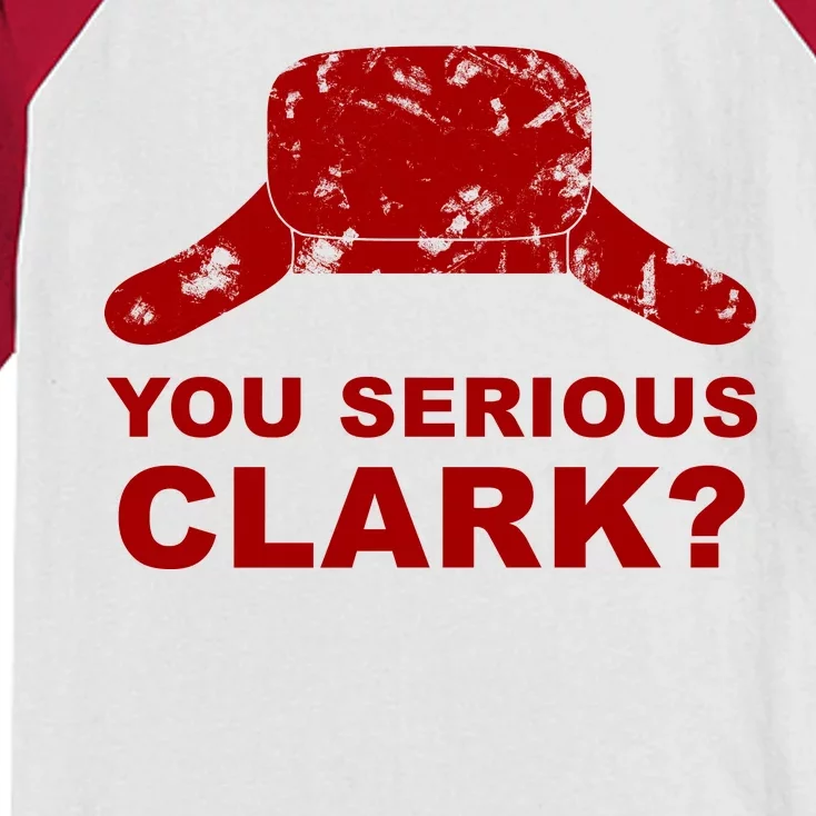 You Serious Clark Winter Hat Distress Kids Colorblock Raglan Jersey