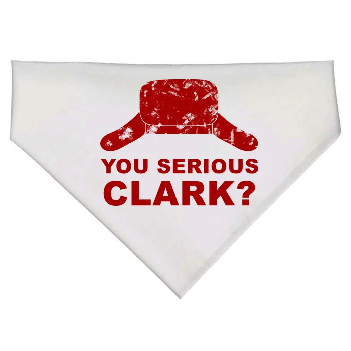 You Serious Clark Winter Hat Distress USA-Made Doggie Bandana