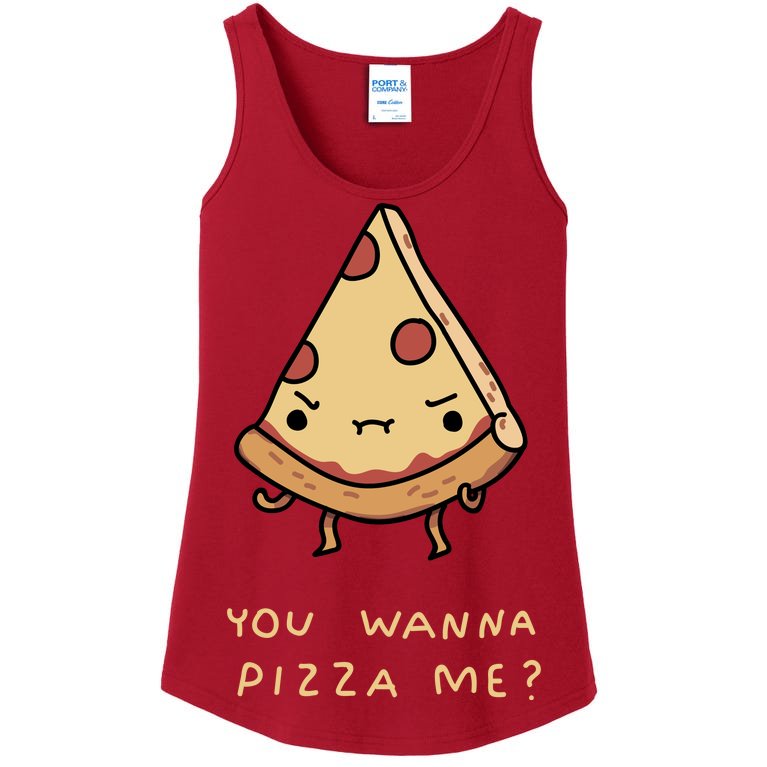 You Wanna Pizza Me? Ladies Essential Tank