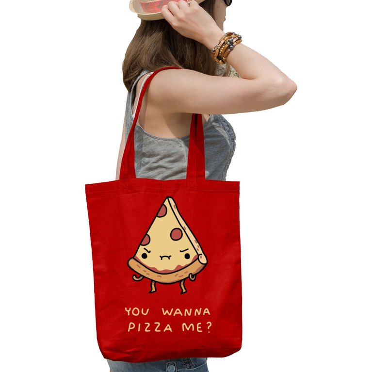 You Wanna Pizza Me? Tote Bag