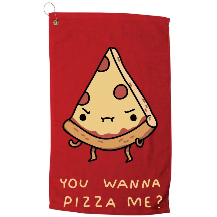 You Wanna Pizza Me? Platinum Collection Golf Towel