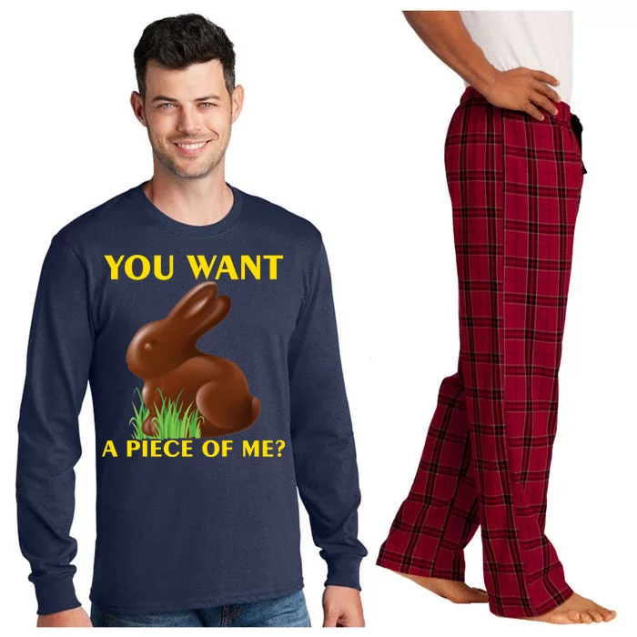 You Want A Piece Of Me? Long Sleeve Pajama Set