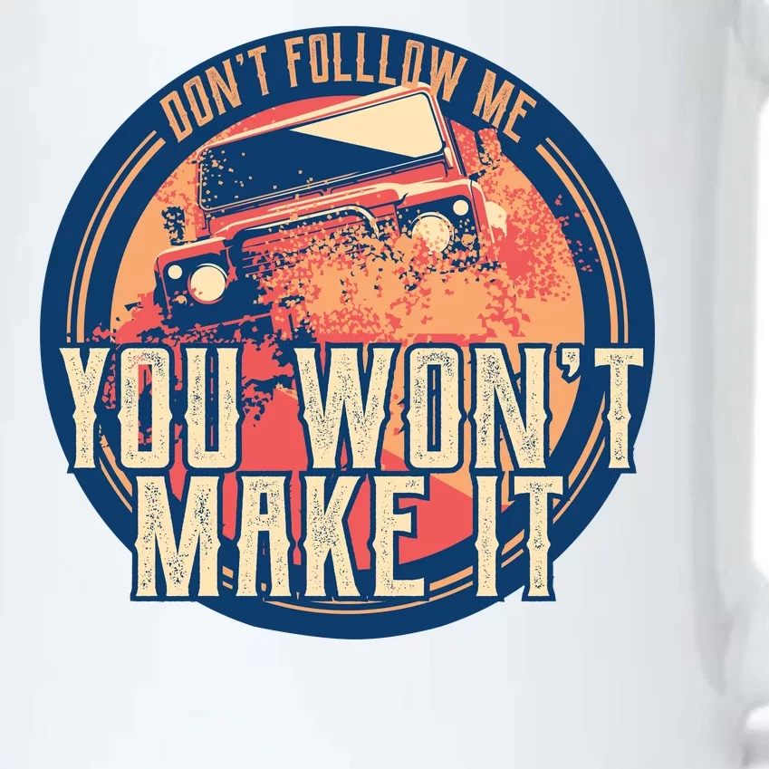 You Won't Make It Off-Roading Black Color Changing Mug