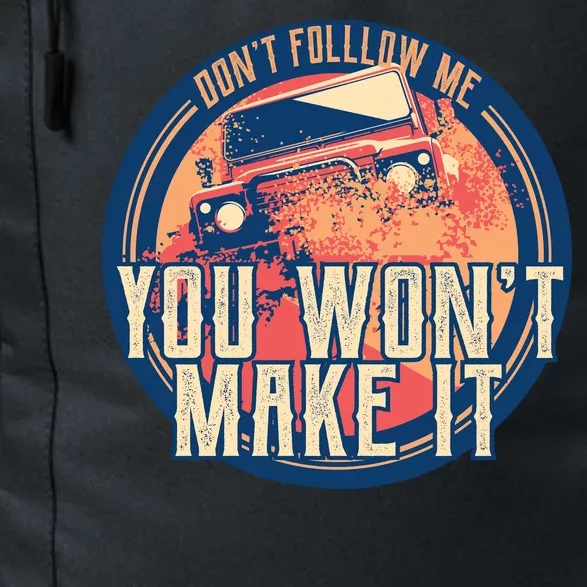 You Won't Make It Off-Roading Daily Commute Backpack