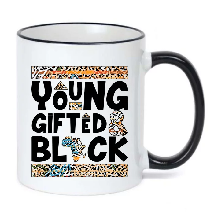 Young Gifted And Black Black Color Changing Mug