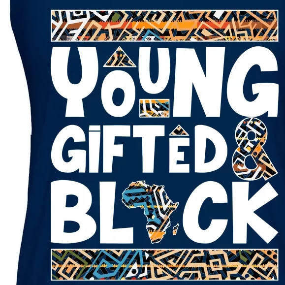 Young Gifted And Black Ladies Essential Flowy Tank