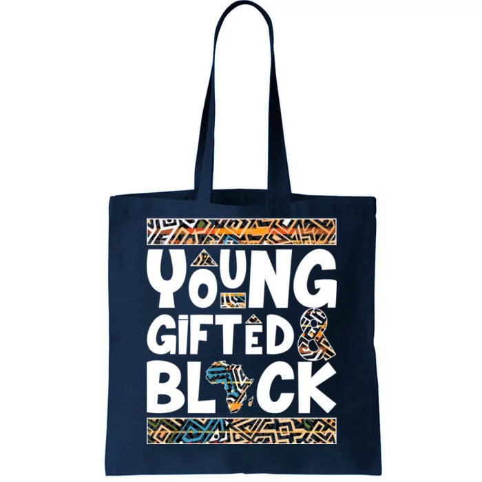 Young Gifted And Black Tote Bag