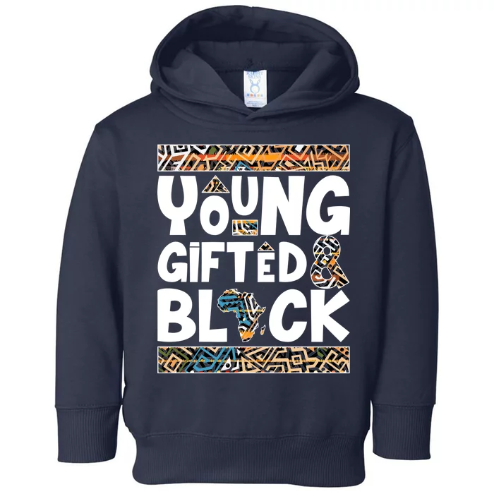 Young Gifted And Black Toddler Hoodie