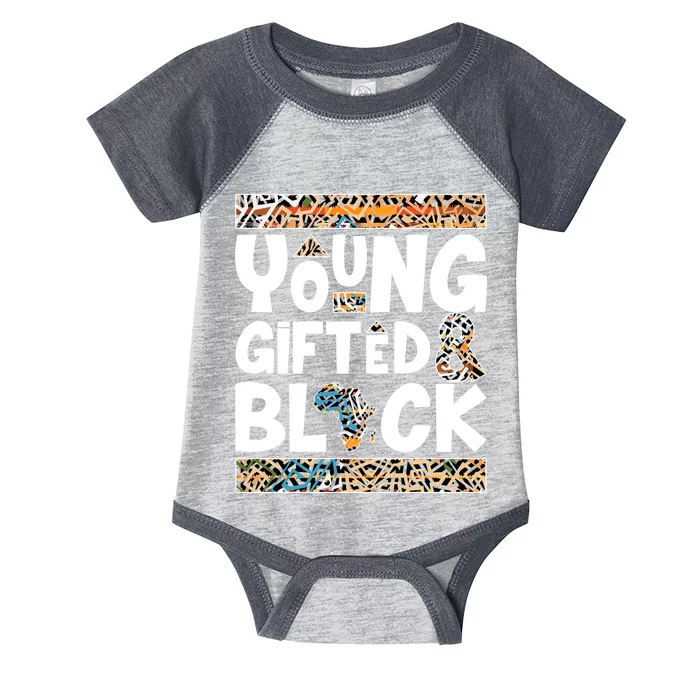 Young Gifted And Black Infant Baby Jersey Bodysuit