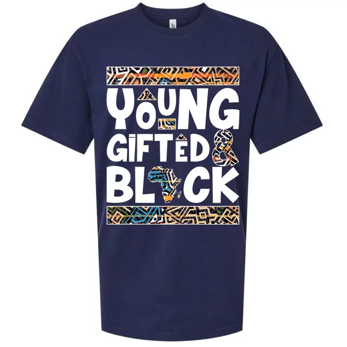 Young Gifted And Black Sueded Cloud Jersey T-Shirt