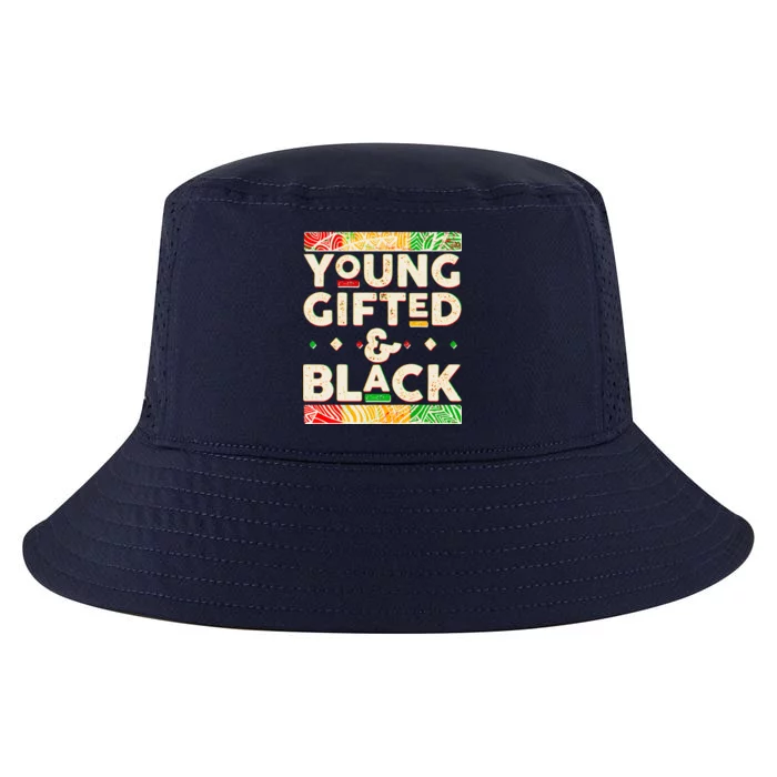 Young Gifted And Black African Colors Cool Comfort Performance Bucket Hat