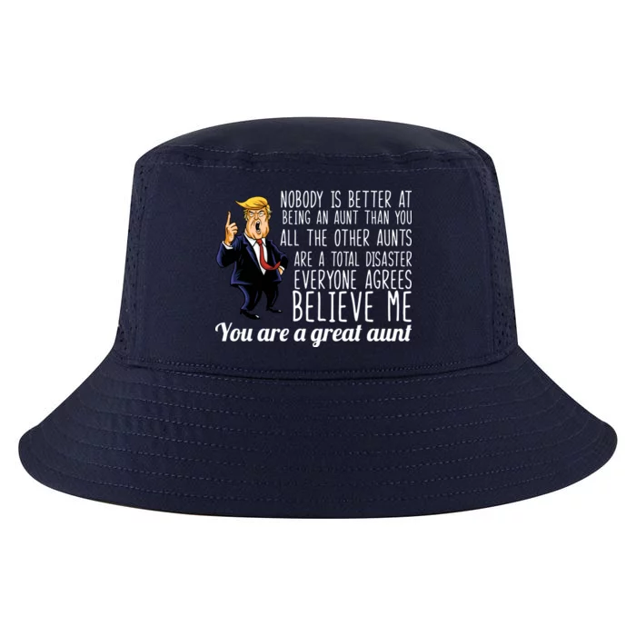 Your A Great Aunt Donald Trump Cool Comfort Performance Bucket Hat