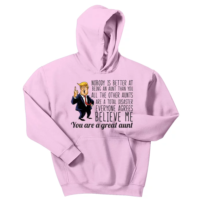 Your A Great Aunt Donald Trump Kids Hoodie