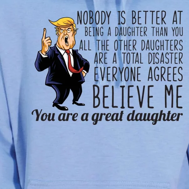 Your A Great Daughter Donald Trump Unisex Surf Hoodie