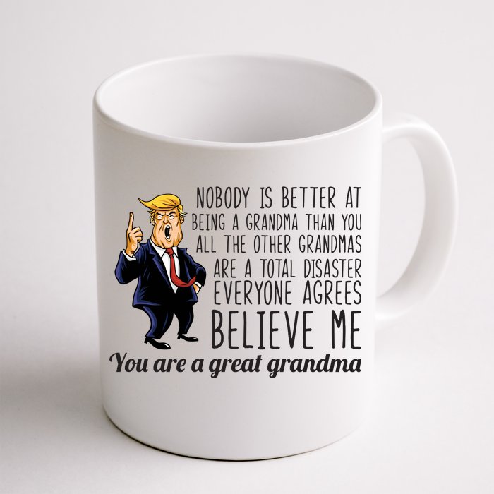 Your A Great Grandma Donald Trump Front & Back Coffee Mug