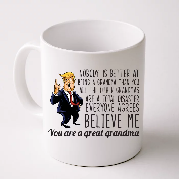 Your A Great Grandma Donald Trump Front & Back Coffee Mug