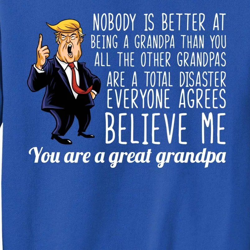 Your A Great Grandpa Donald Trump Tall Sweatshirt