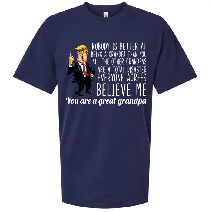 Your A Great Grandpa Donald Trump Sueded Cloud Jersey T-Shirt