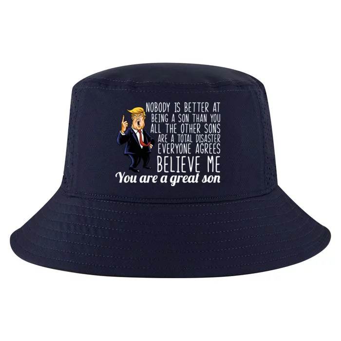 Your A Great Son Donald Trump Cool Comfort Performance Bucket Hat