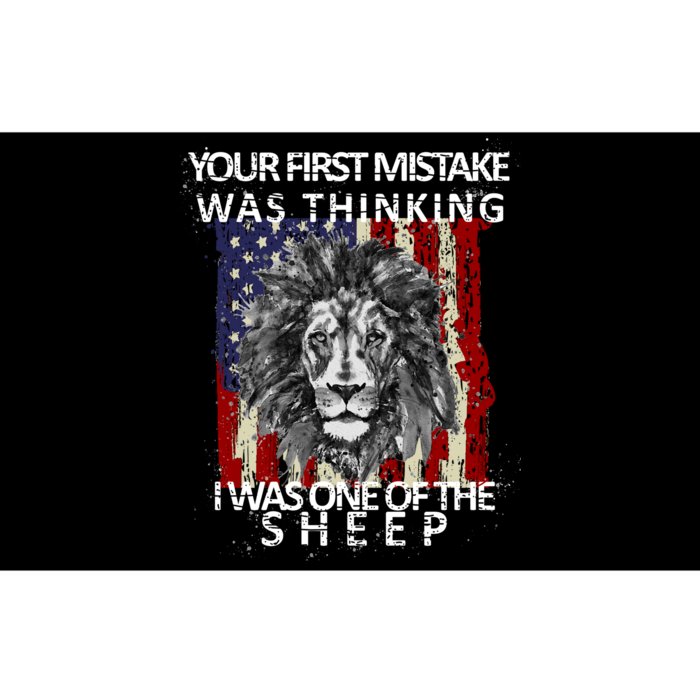 Your First Mistake Was Thinking I Was One Of The Sheep Bumper Sticker