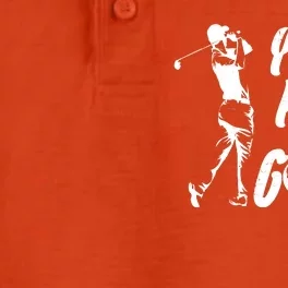 Your Hole Is My Goal! Funny Golfing Dry Zone Grid Performance Polo