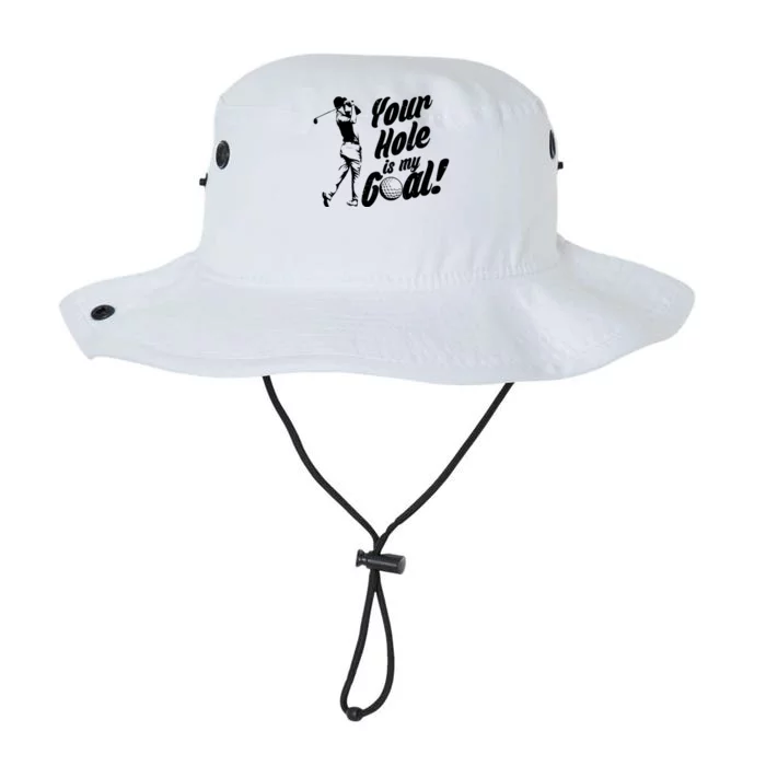 Your Hole Is My Goal! Funny Golfing Legacy Cool Fit Booney Bucket Hat