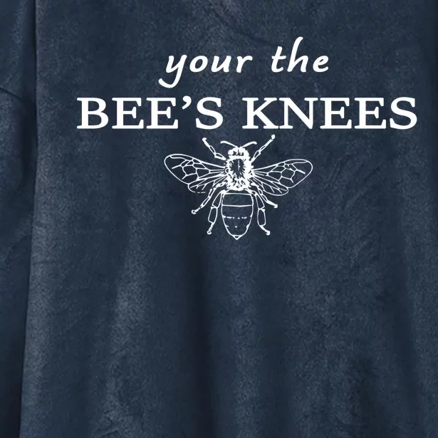 Your The Bee's Knees Hooded Wearable Blanket