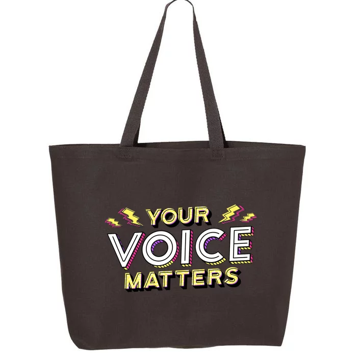 Your Voice Matters 25L Jumbo Tote