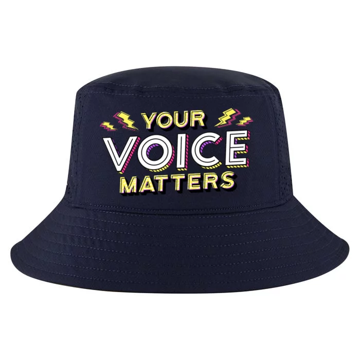 Your Voice Matters Cool Comfort Performance Bucket Hat