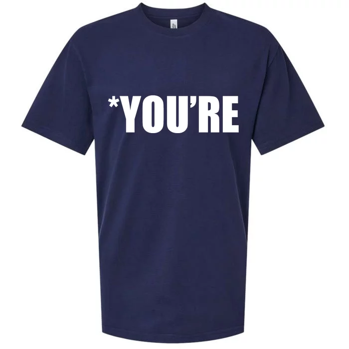 *You're Funny Grammar Sueded Cloud Jersey T-Shirt